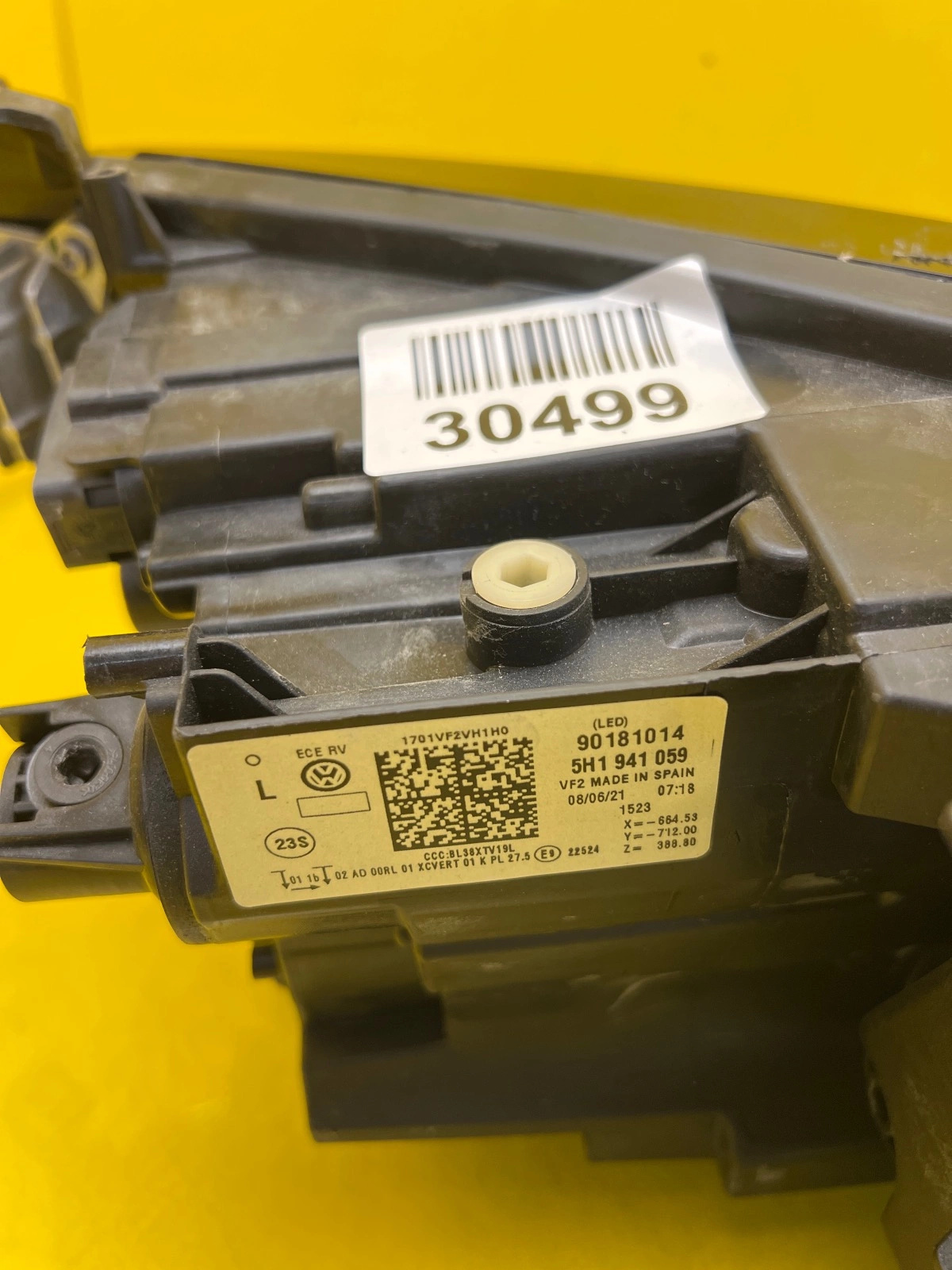 Reflektor Lampa Lewa VW Golf 8 VIII Full Led 5H1941059 Autolamps 2 Reflektor Lampa Lewa VW Golf 8 VIII Full Led 5H1941059