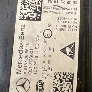 Reflektor Lampa Prawa Mercedes E-Klasa W213 Lift Multibeam A2139066810