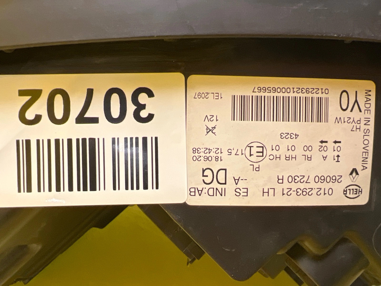 Reflektor Lampa Lewa Przód Renault Scenic IV 4 Soczewka Led 260607230R Autolamps 2 Reflektor Lampa Lewa Przód Renault Scenic IV 4 Soczewka Led 260607230R