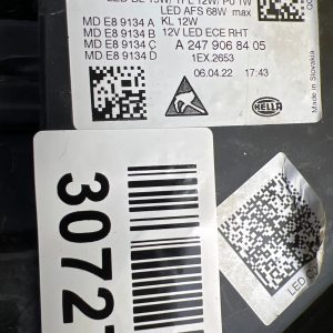 Reflektor Lampa Prawa Mercedes B-klasa W247 Full Led Multibeam A2479068405