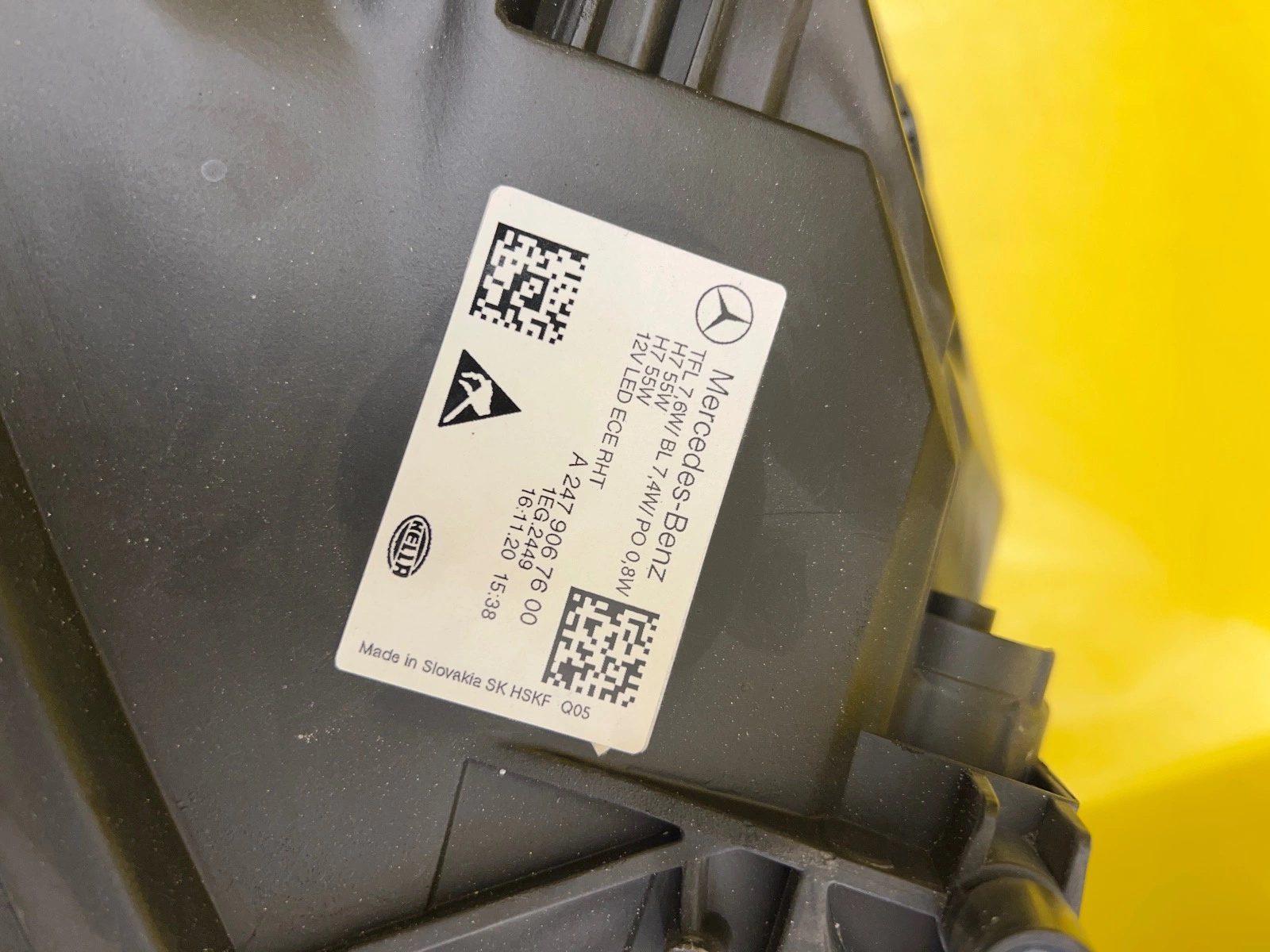 Reflektor Lampa Prawa Mercedes B-Klasa W247 18- Zwykła A2479067600 Autolamps 5 Reflektor Lampa Prawa Mercedes B-Klasa W247 18- Zwykła A2479067600