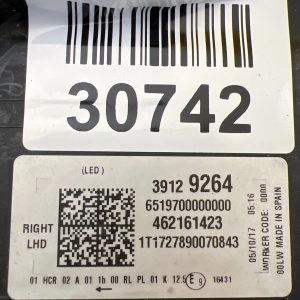 Reflektor Lampa Prawa Opel Crossland X 16- Full Led 39129264