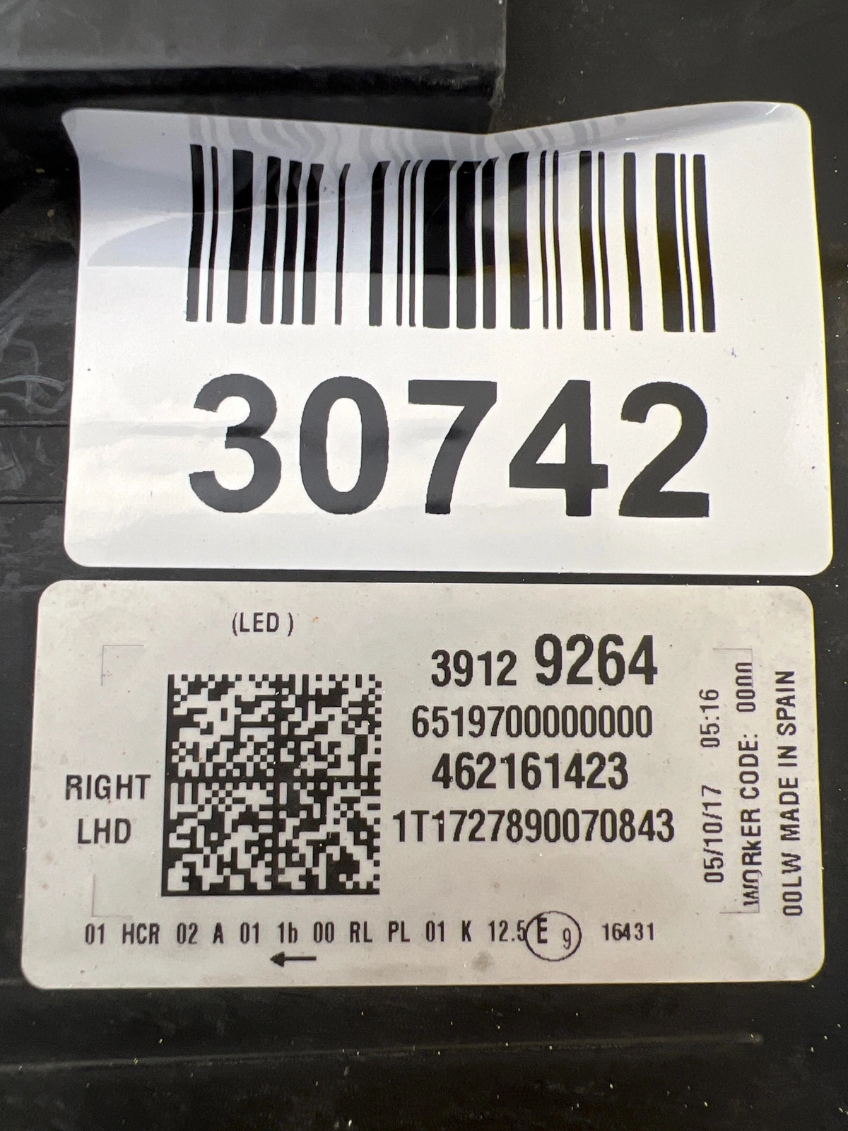 Reflektor Lampa Prawa Opel Crossland X 16- Full Led 39129264 Autolamps 2 Reflektor Lampa Prawa Opel Crossland X 16- Full Led 39129264