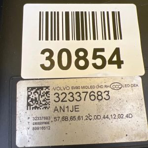 Reflektor Lampa Prawa Volvo SV90 S90 V90 Mid Led 32337683