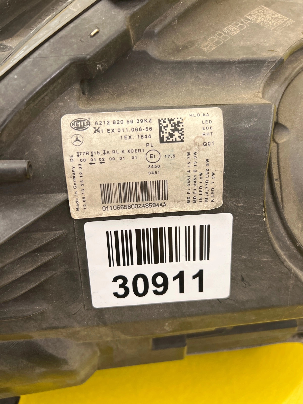 Reflektor Mercedes E-Klasa W212 Lift Lampa Prawa Full Led A2128205639 Autolamps 2 Reflektor Mercedes E-Klasa W212 Lift Lampa Prawa Full Led A2128205639