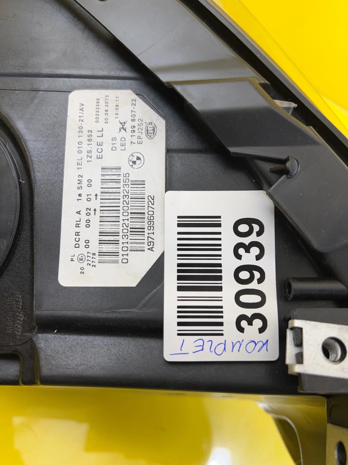 Reflektor Lampa Lewa Prawa BMW 5 GT F07 09-17 Bi-Xenon Nieskrętny 7199607-22 7199608-07 Autolamps 6 Reflektor Lampa Lewa Prawa BMW 5 GT F07 09-17 Bi-Xenon Nieskrętny 7199607-22 7199608-07