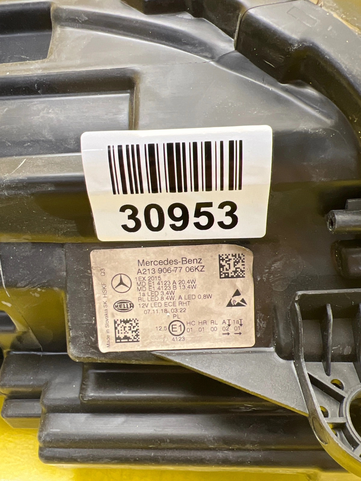 Reflektor Lampa Lewa Mercedes E-Klasa W213 Led High Performance A2139067706 Autolamps 2 Reflektor Lampa Lewa Mercedes E-Klasa W213 Led High Performance A2139067706