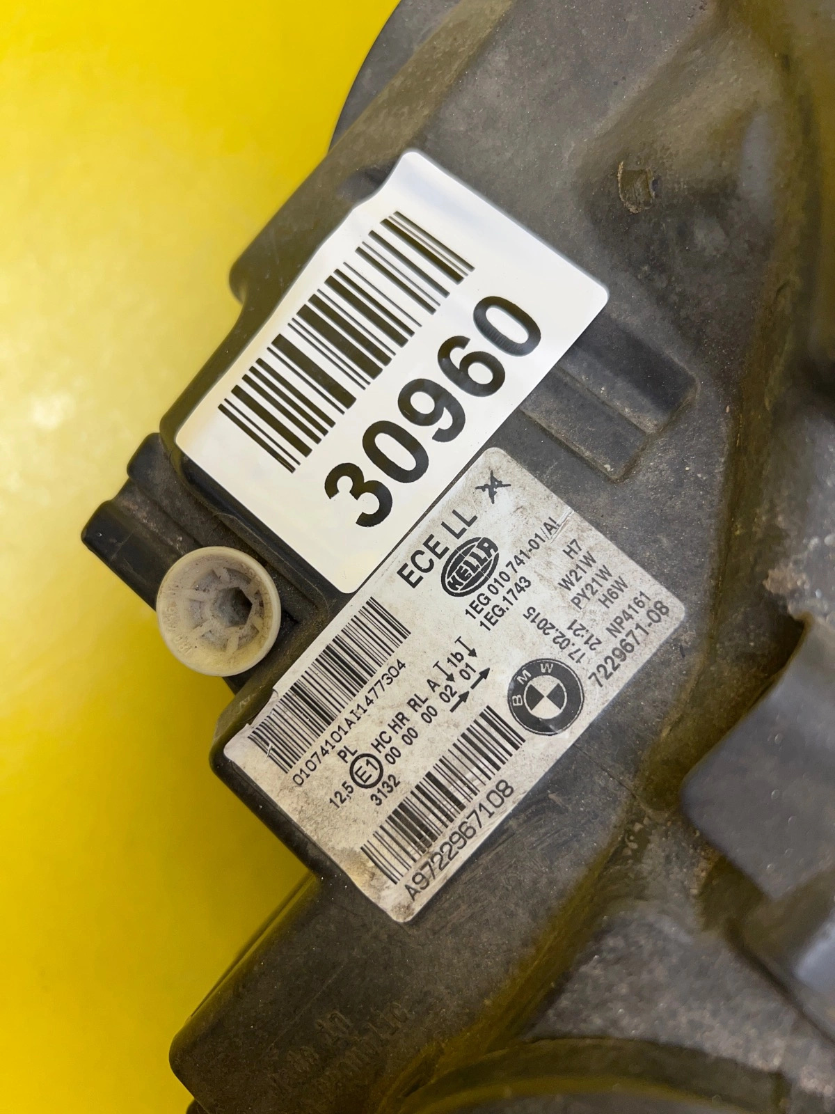 Reflektor Lampa Przód Lewa BMW 1 F20 F21 11-15 Zwykła 7229671-08 Autolamps 2 Reflektor Lampa Przód Lewa BMW 1 F20 F21 11-15 Zwykła 7229671-08