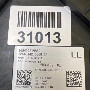 Reflektor Lampa Prawa Przednia BMW 7 G70 Full Led Crystal 5B33F02-01