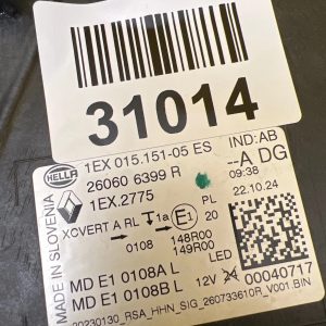 Reflektor Lampa Lewa Przód Renault Austral Full Led 22-25 260606399R