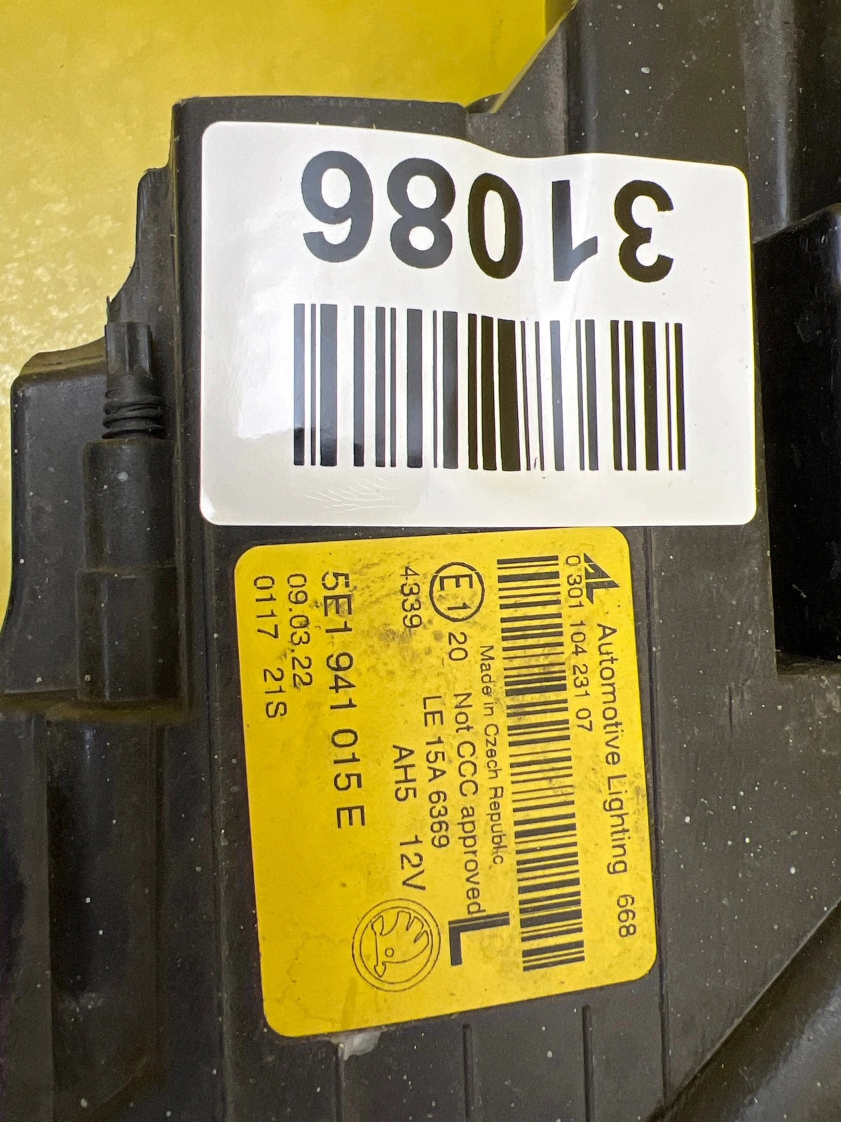 Reflektor Lampa Lewa Skoda Octavia 3 III FL 17-20 Lift 5E1941015E Autolamps 2 Reflektor Lampa Lewa Skoda Octavia 3 III FL 17-20 Lift 5E1941015E