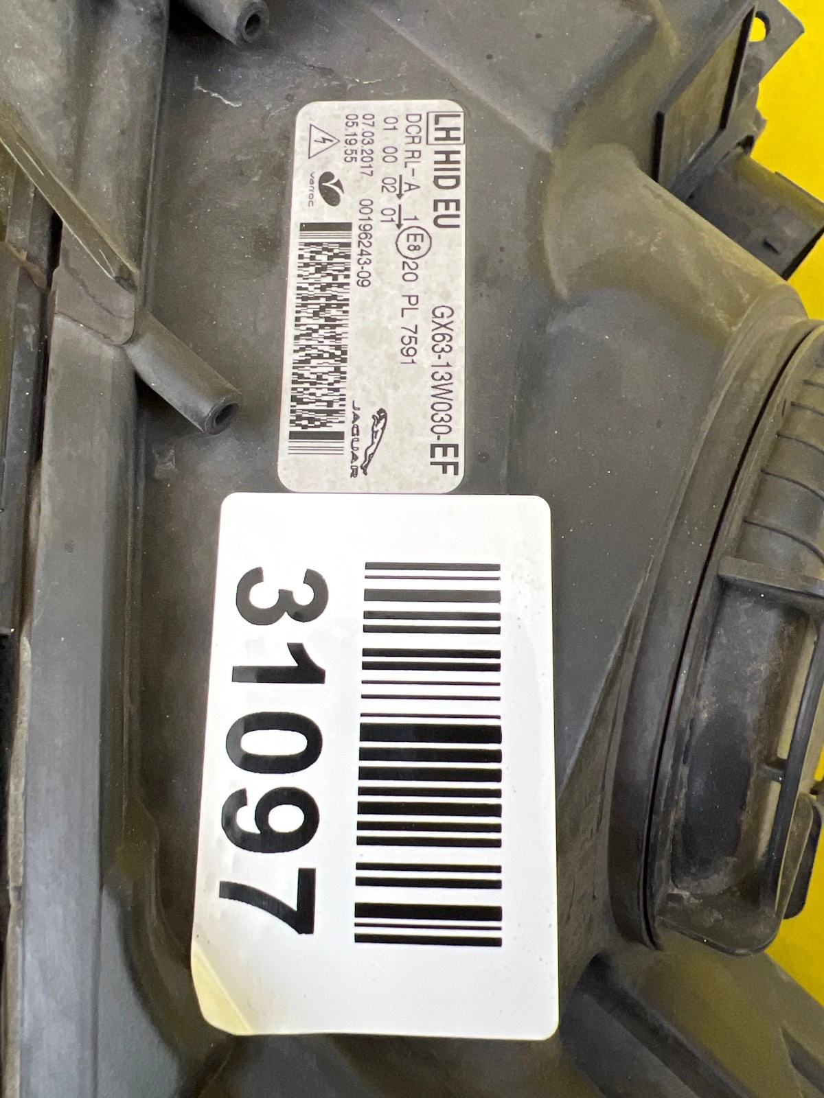 Reflektor Lampa Lewa Jaguar XF X260 F-Pace X761 Xenon Led GX63-13W030-EF Autolamps 2 Reflektor Lampa Lewa Jaguar XF X260 F-Pace X761 Xenon Led GX63-13W030-EF