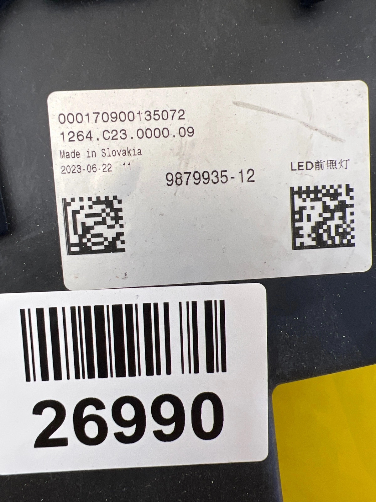 Reflektor BMW 7 G70 Full Led Lampa Lewa Swarovski Crystal 9879935-12 Autolamps 2 Reflektor BMW 7 G70 Full Led Lampa Lewa Swarovski Crystal 9879935-12