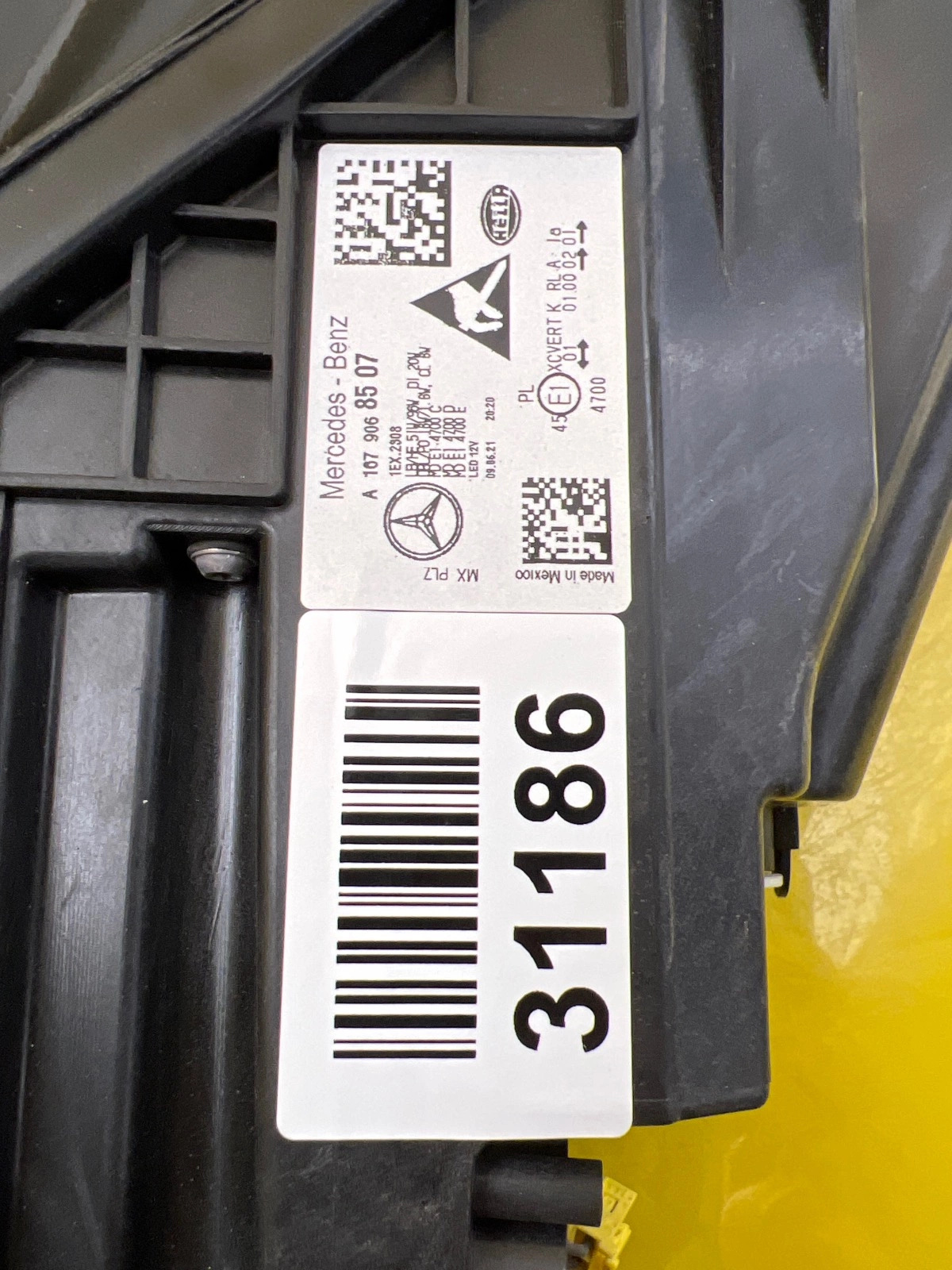 Reflektor Lampa Lewa Mercedes GLE W167 Full Led Multibeam A1679068507 Autolamps 2 Reflektor Lampa Lewa Mercedes GLE W167 Full Led Multibeam A1679068507