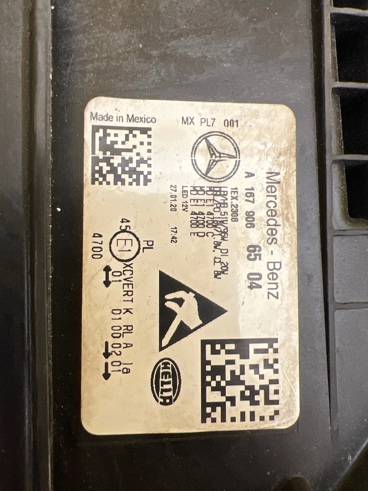 Reflektor Lampa Lewa Mercedes GLE W167 Full Led A1679066504 Autolamps 2 Reflektor Lampa Lewa Mercedes GLE W167 Full Led A1679066504