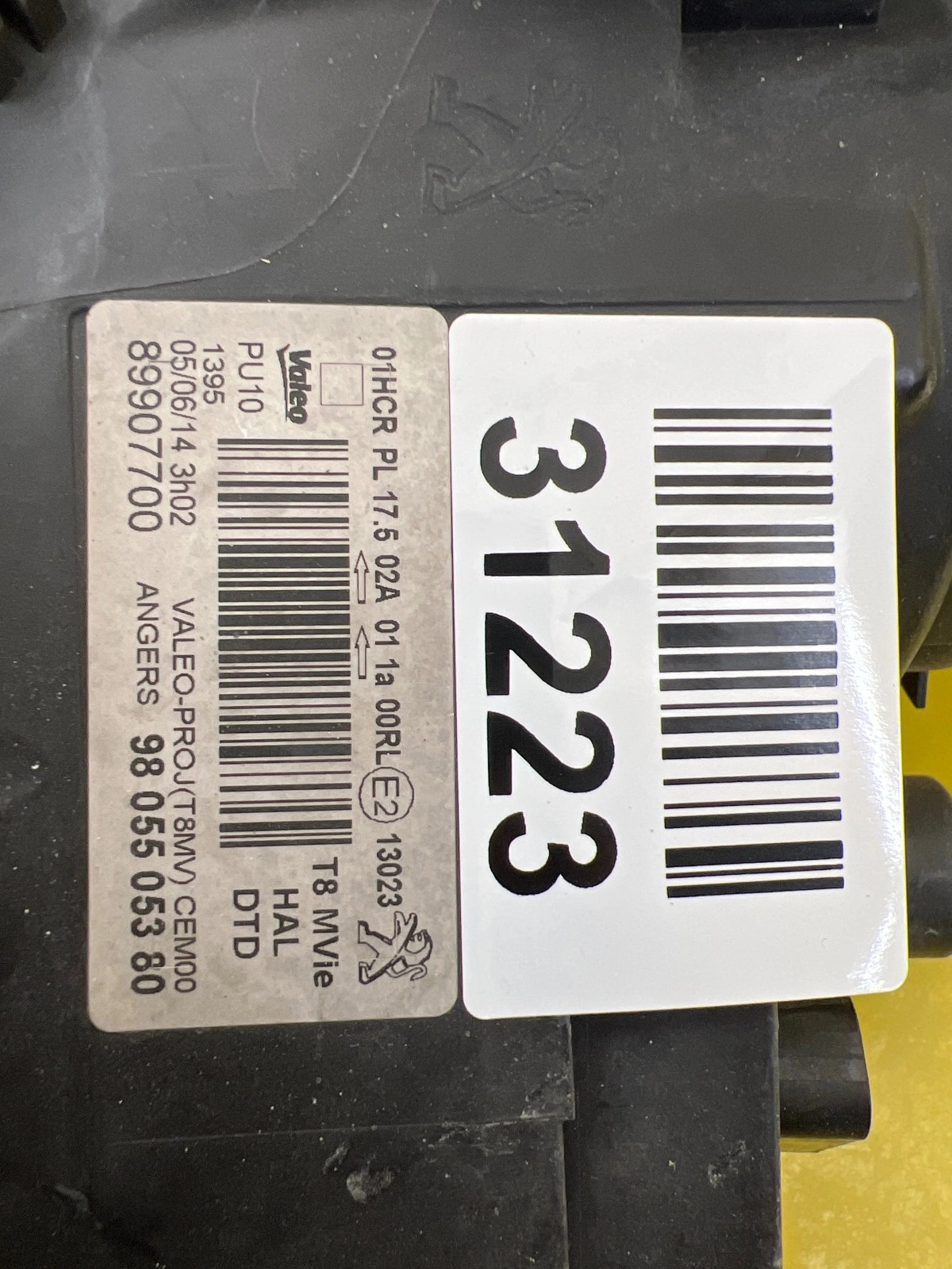 Reflektor Lampa Prawa Przód Peugeot 5008 Lift 13-17 9805505380 Autolamps 2 Reflektor Lampa Prawa Przód Peugeot 5008 Lift 13-17 9805505380