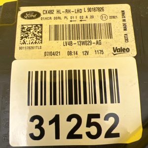 Reflektor Lampa Prawa Ford Kuga MK3 Soczewka LV4B-13W029-AG