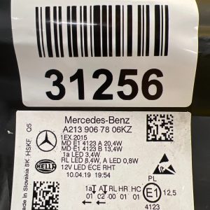 Reflektor Lampa Prawa Mercedes E-Klasa W213 Led High Performance A2139067806