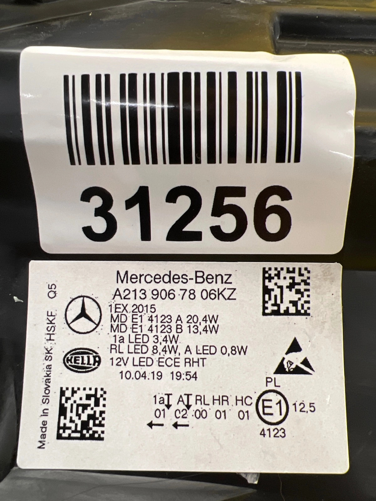 Reflektor Lampa Prawa Mercedes E-Klasa W213 Led High Performance A2139067806 Autolamps 2 Reflektor Lampa Prawa Mercedes E-Klasa W213 Led High Performance A2139067806