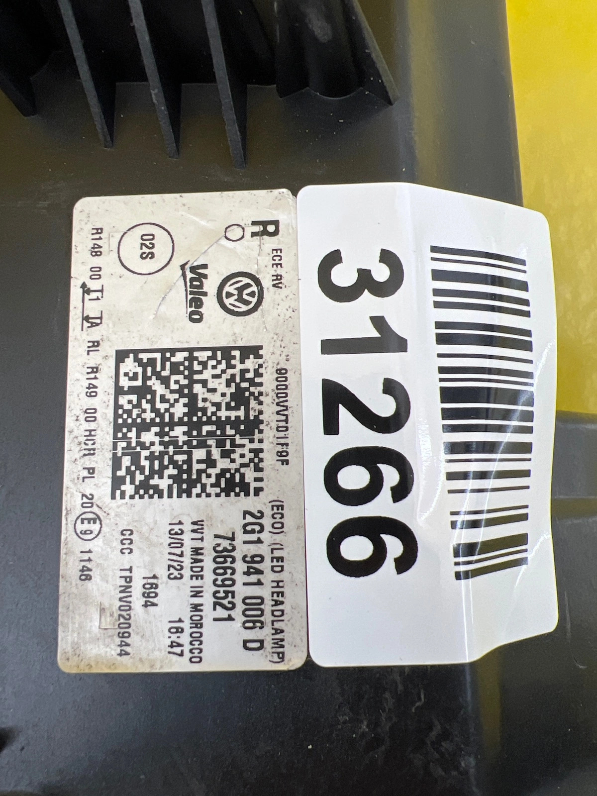 Reflektor Lampa Prawa VW Polo VI 2G1 17- Zwykła 2G1941006D Autolamps 2 Reflektor Lampa Prawa VW Polo VI 2G1 17- Zwykła 2G1941006D