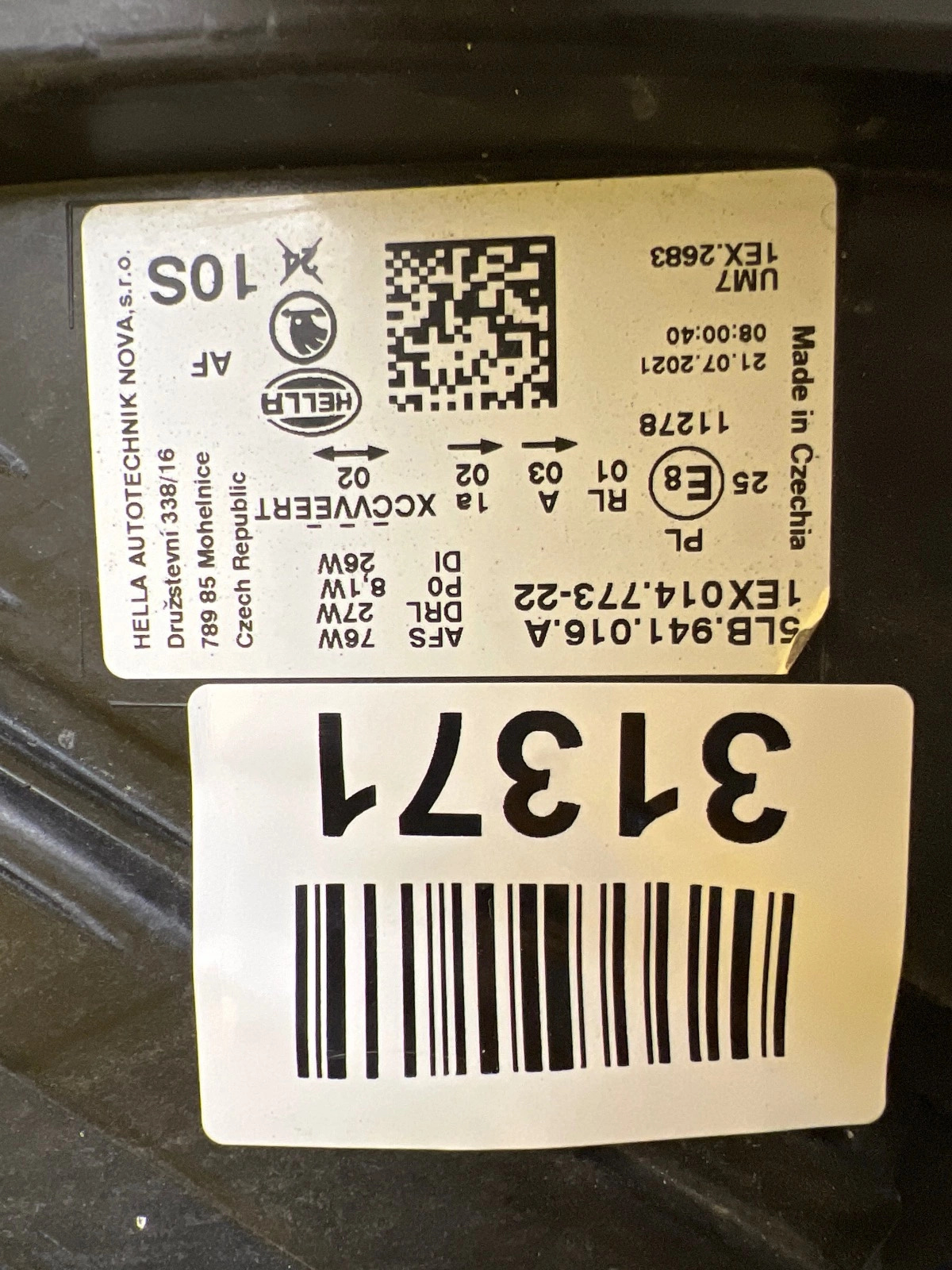 Reflektor Lampa Prawa Skoda Enyaq IV Led 5LB941016A Autolamps 2 Reflektor Lampa Prawa Skoda Enyaq IV Led 5LB941016A