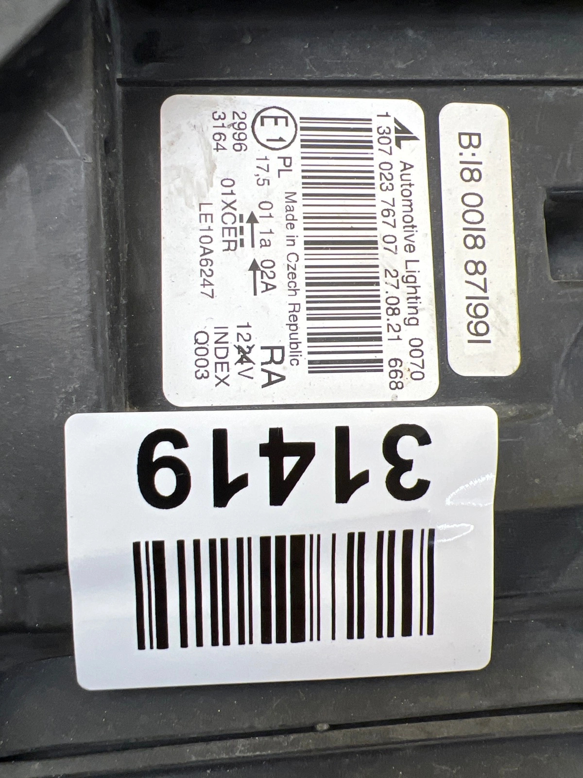 Reflektor Lampa prawa Mercedes B-klasa W246 11-15 BI-xenon nieskrętny Autolamps 2 Reflektor Lampa prawa Mercedes B-klasa W246 11-15 BI-xenon nieskrętny