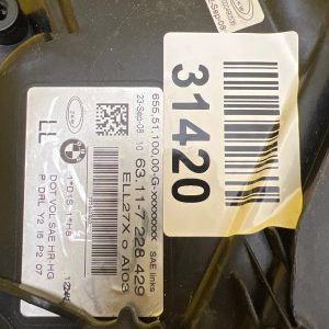 Reflektor Lampa lewa BMW 7 F01 F02 08-12 Bi-xenon 7228429