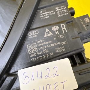 Reflektor Lampa prawa i lewa Audi A6 4K C8 Full Led Matrix 4K0941035 4K0941036