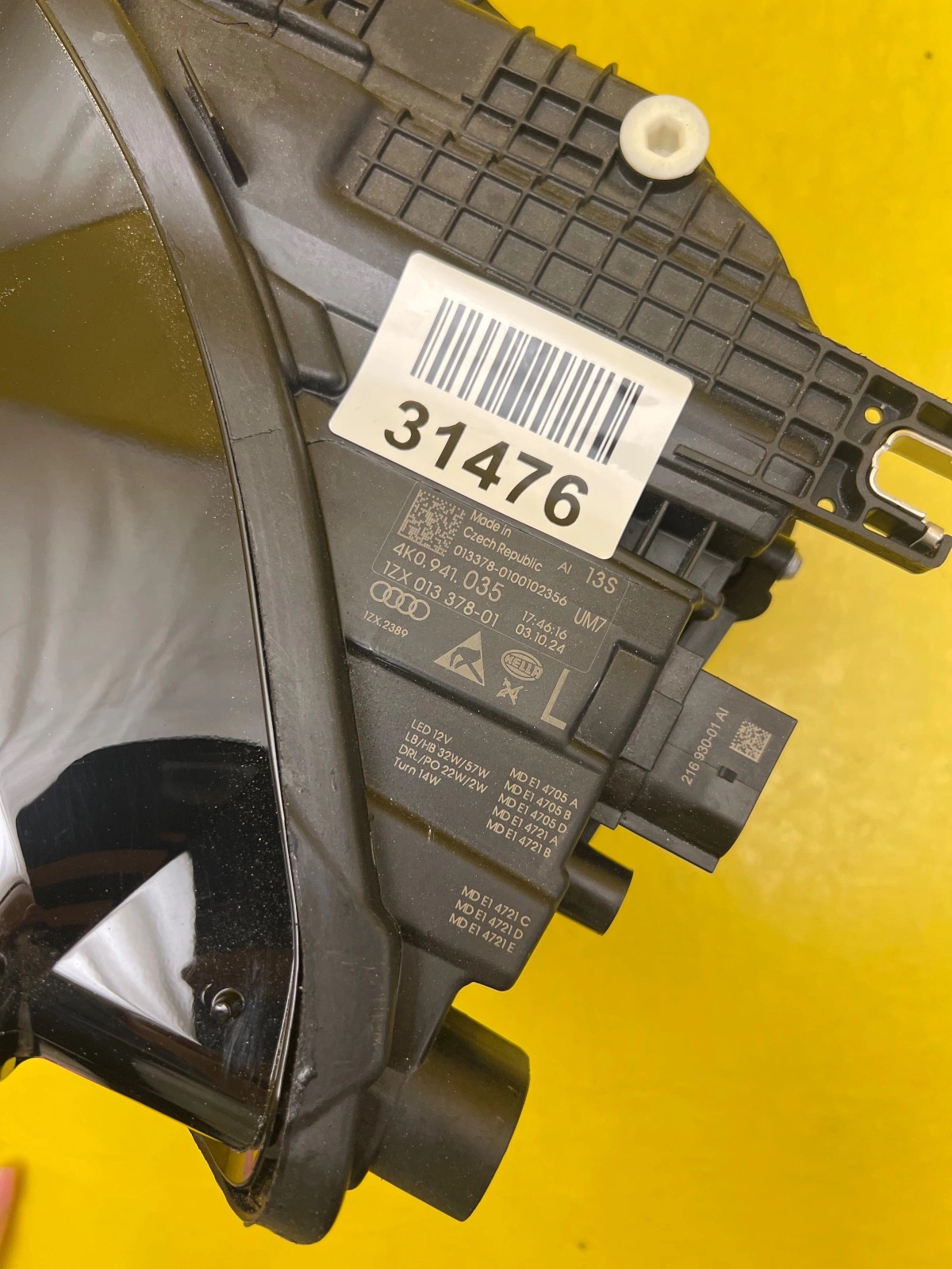 Reflektor Lampa Lewa Audi A6 4K C8 Full Led Matrix 4K0941035 Autolamps 2 Reflektor Lampa Lewa Audi A6 4K C8 Full Led Matrix 4K0941035