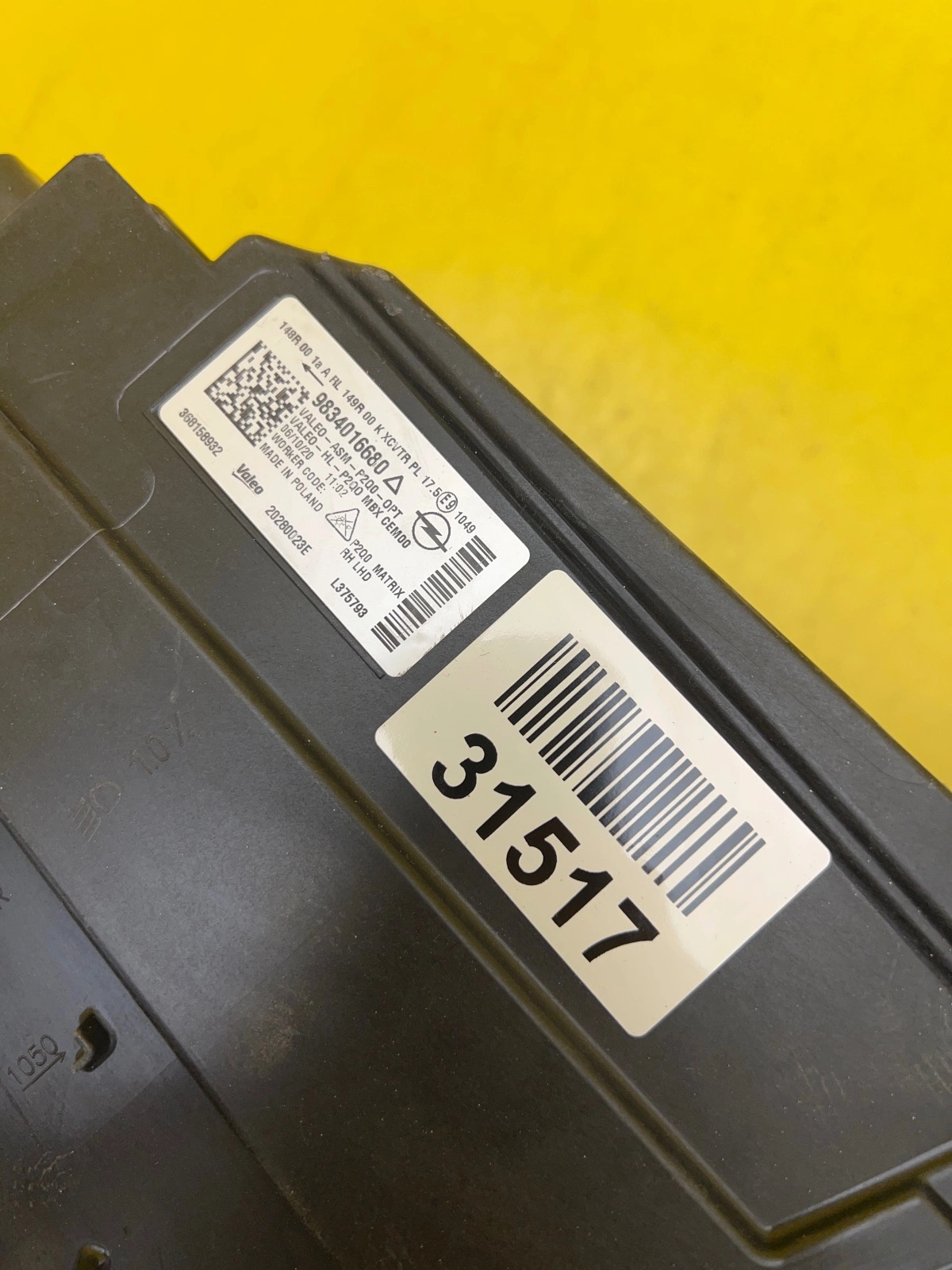 Reflektor Lampa Prawa Opel Mokka B II FULL LED 20- 9834016680 Matrix Autolamps 2 Reflektor Lampa Prawa Opel Mokka B II FULL LED 20- 9834016680 Matrix