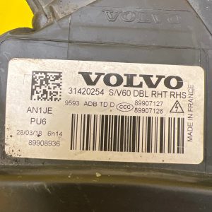 Reflektor Lampa Prawa Volvo S60 V60 FL Lift 13-18 Bi-Xenon 31420254
