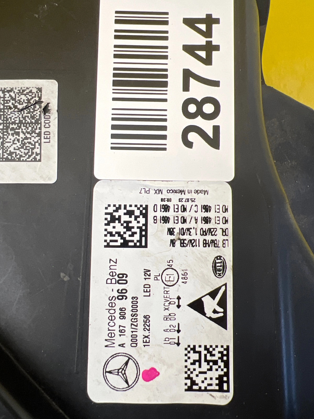 Reflektor Lampa Prawa Mercedes GLS W167 X167 Full Led Multibeam A1679069609 Autolamps 2 Reflektor Lampa Prawa Mercedes GLS W167 X167 Full Led Multibeam A1679069609