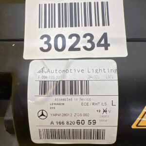 Reflektor Lampa Lewa Mercedes ML W166 Bi-Xenon Led A1668206059