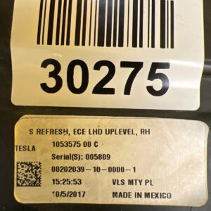 Reflektor Lampa Prawa Przód Tesla S Lift Full Led 105357500C