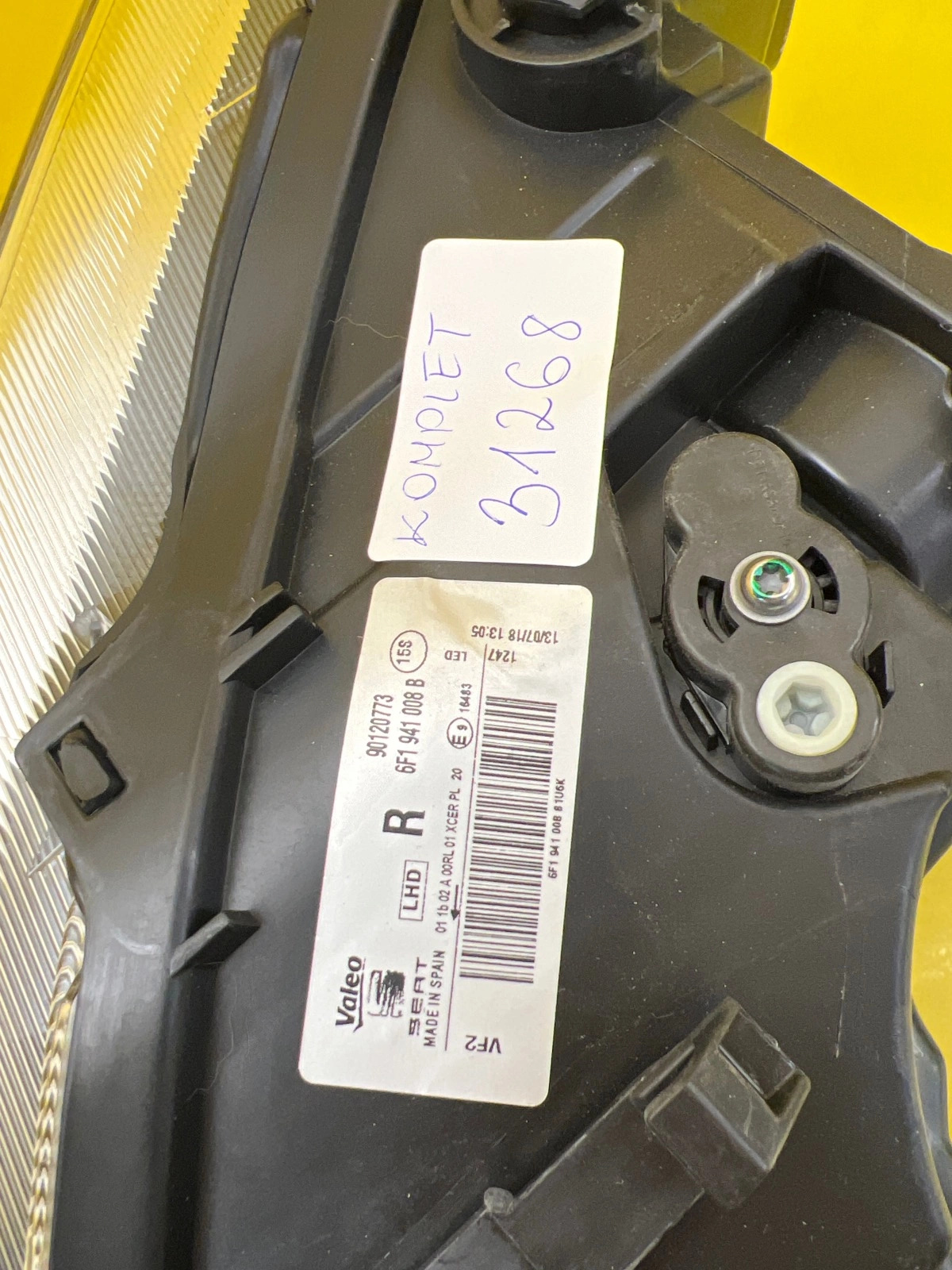 Reflektor Lampa Lewa Prawa Przednia Seat Ibiza V 6F Arona 18- Full Led 6F1941007B 6F1941008B Autolamps 2 Reflektor Lampa Lewa Prawa Przednia Seat Ibiza V 6F Arona 18- Full Led 6F1941007B 6F1941008B