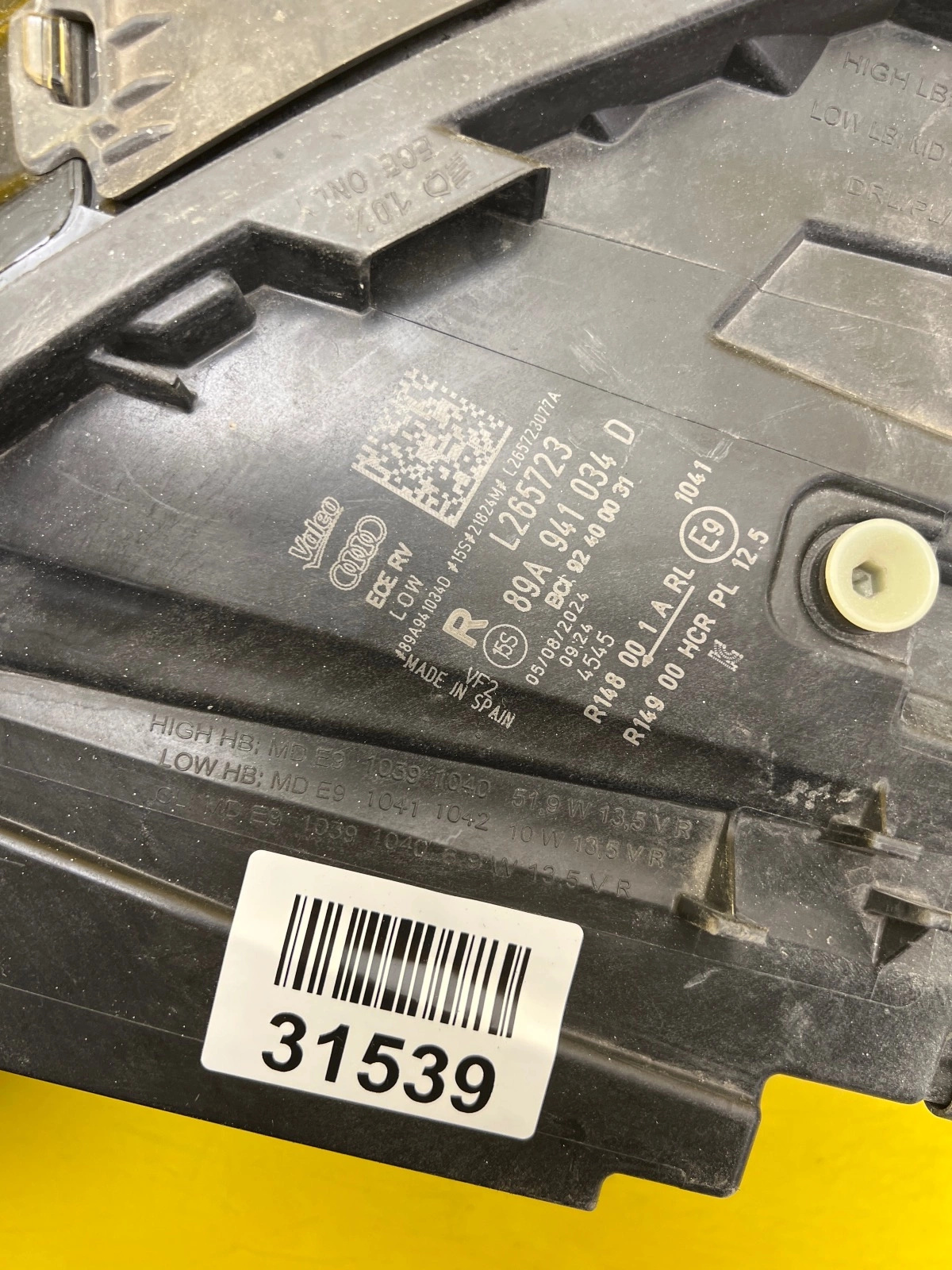 Reflektor Lampa Prawa Audi Q4 E-Tron Full Led 89A941034D Autolamps 2 Reflektor Lampa Prawa Audi Q4 E-Tron Full Led 89A941034D