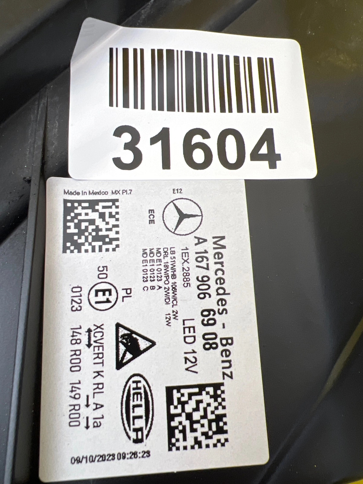 Reflektor Lampa Lewa Mercedes GLE W167 Lift 23- Full Led A1679066908 Autolamps 2 Reflektor Lampa Lewa Mercedes GLE W167 Lift 23- Full Led A1679066908