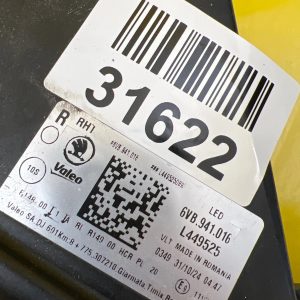 Reflektor Lampa Prawa Skoda Fabia 4 IV Full Led 6VB941016