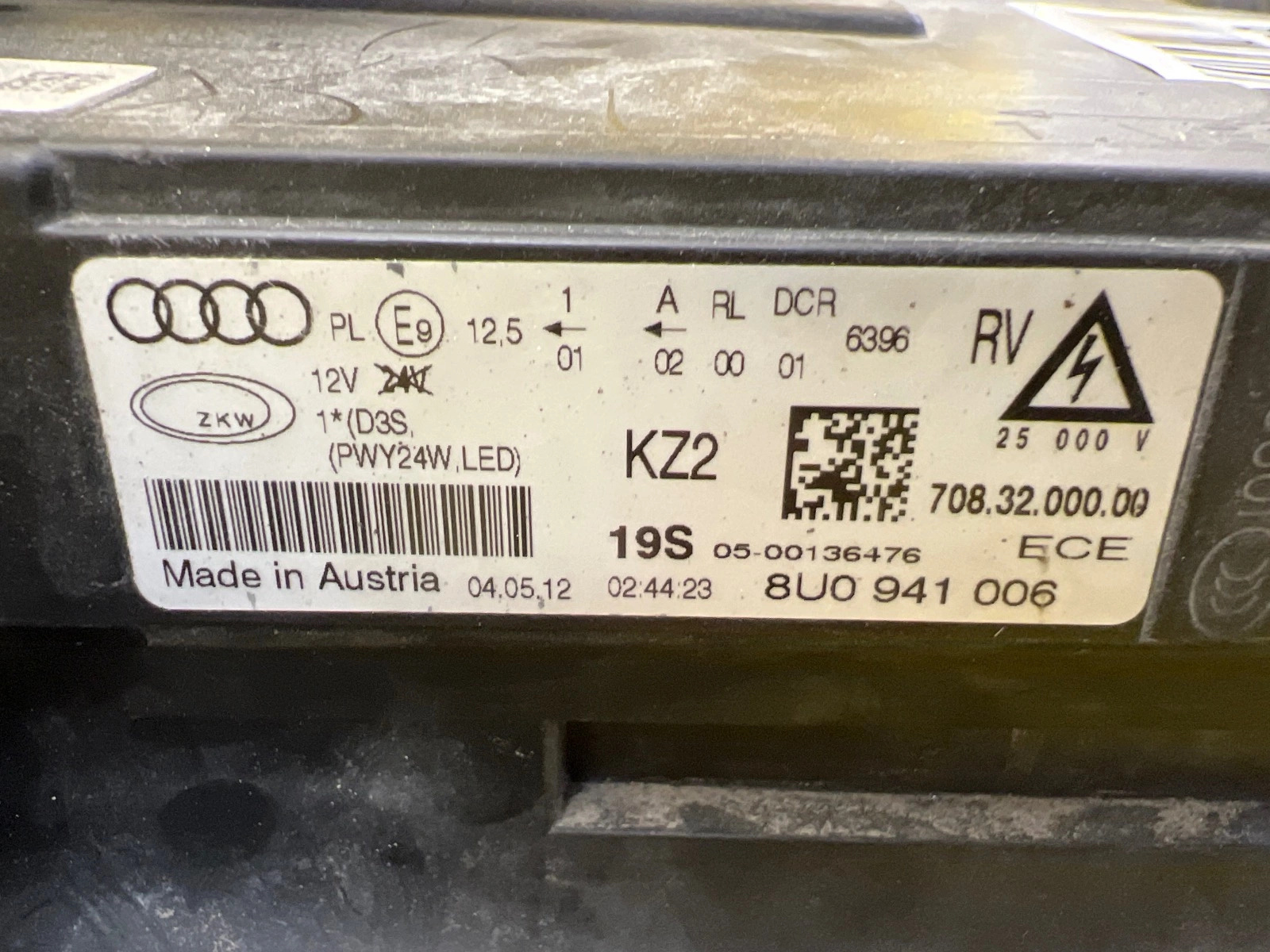 Reflektor Lampa Prawa Audi Q3 8U 11-14 Xenon Led 8U0941006 Autolamps 3 Reflektor Lampa Prawa Audi Q3 8U 11-14 Xenon Led 8U0941006