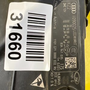 Reflektor Lampa Lewa Audi Q3 83A Full Led Matrix 83A941035