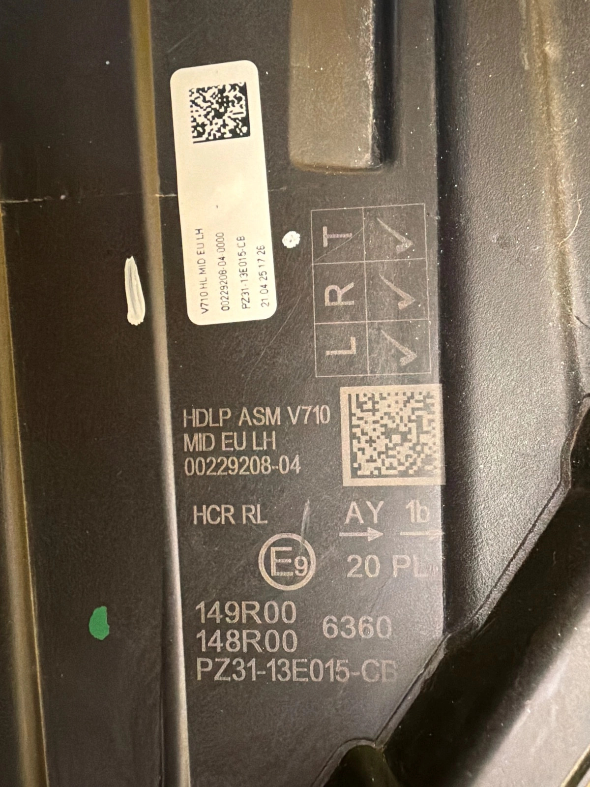 Reflektor Lampa Lewa Ford Transit Custom II Mk2 23- PZ31-13E015-CB Autolamps 2 Reflektor Lampa Lewa Ford Transit Custom II Mk2 23- PZ31-13E015-CB