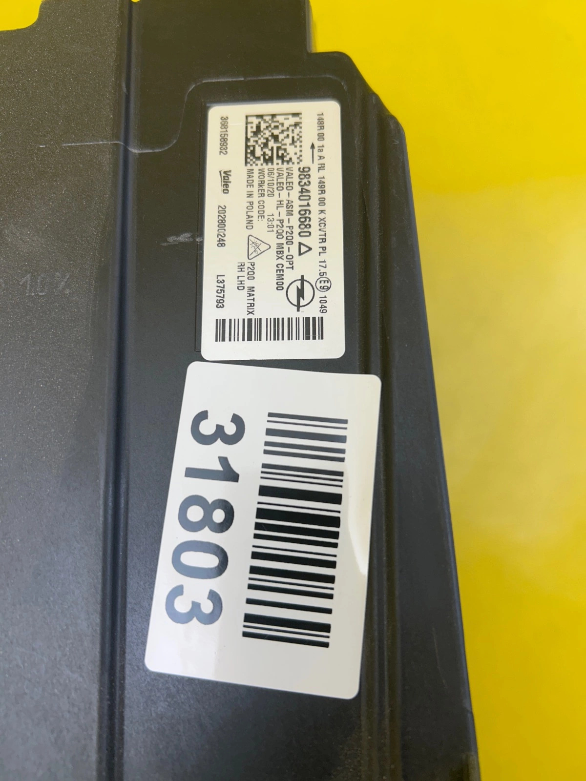 Reflektor Lampa Prawa Opel Mokka B II Full Led 20- 9834016680 Matrix Autolamps 2 Reflektor Lampa Prawa Opel Mokka B II Full Led 20- 9834016680 Matrix