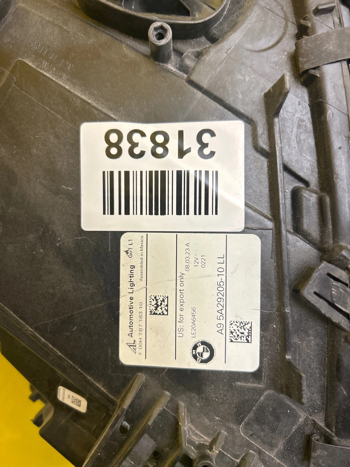 Reflektor Lampa Lewa BMW X3 G01 X4 G02 Lift Full Led Adaptive Czarna 5A29205-10 Autolamps 2 Reflektor Lampa Lewa BMW X3 G01 X4 G02 Lift Full Led Adaptive Czarna 5A29205-10