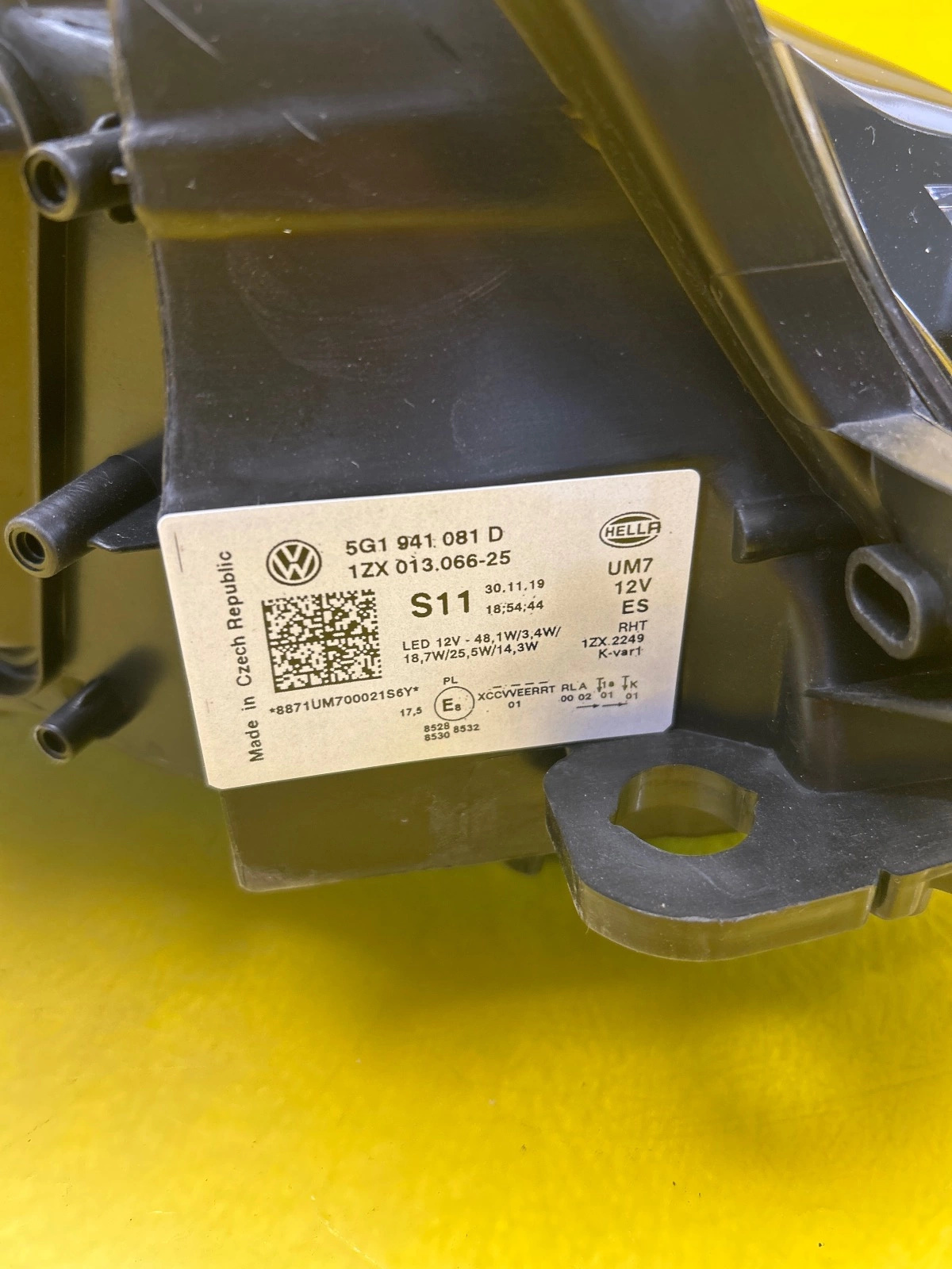 Reflektor Lampa Lewa VW Golf 7 VII Lift Full Led 5G1941081D Autolamps 2 Reflektor Lampa Lewa VW Golf 7 VII Lift Full Led 5G1941081D