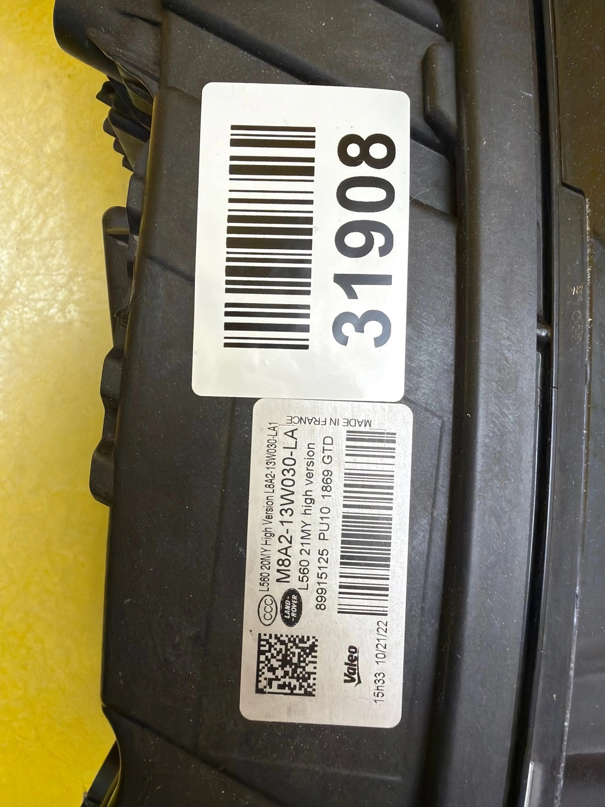 Reflektor Lampa Lewa Land Rover Velar High Led Full Led M8A2-13W030-LA Autolamps 2 Reflektor Lampa Lewa Land Rover Velar High Led Full Led M8A2-13W030-LA