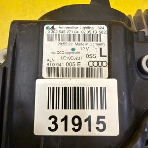 Reflektor Lampa Lewa Audi A5 8T Lift Bi-Xenon Nieskrętny USA 8T0941005E