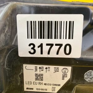 Reflektor Lampa Prawa Przednia Nissan Qashqai J11 14-17 Full Led 100-18015