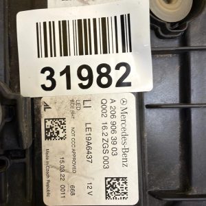 Reflektor Lampa Lewa Mercedes C-Klasa W206 21- Full Led A2069063903