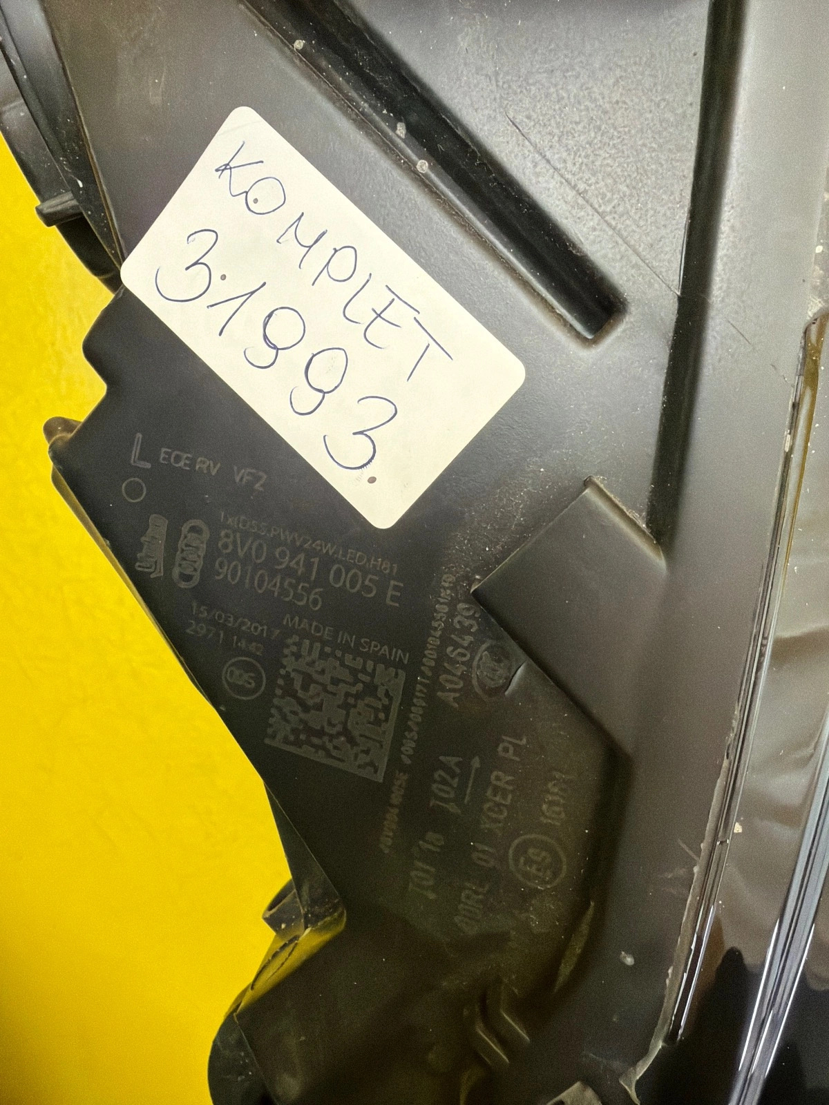 Reflektor Lampa Prawa Lewa Audi A3 8V Lift Xenon Led 8V0941006E 8V0941005E Autolamps 6 Reflektor Lampa Prawa Lewa Audi A3 8V Lift Xenon Led 8V0941006E 8V0941005E