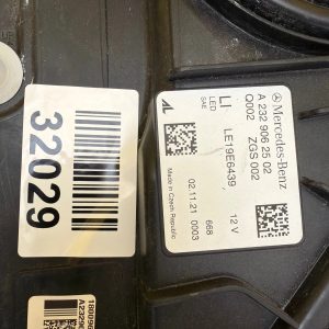 Reflektor Lampa Lewa Mercedes SL AMG 232 W232 A2329062502 Digital Light AMG USA